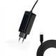 Cargador TooQ USB-C 100W Negro (TQLC-USBCGAN100PD-C)