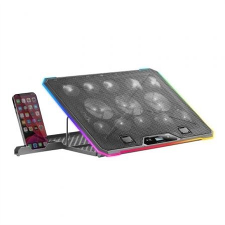 Base Refrigeración Mars Gaming 17" ARGB Negra (MNBC13)