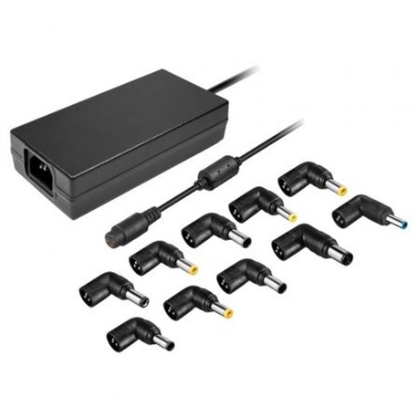 CARGADOR PORTATIL LEOTEC 120W AUTOMATICO + 10 CONECTORES 12-20V