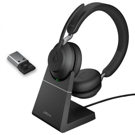 Auric+Micro JABRA Evolve2 65 MS BT Negros 26599-999-989