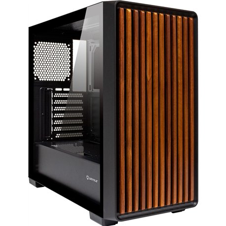 Caja UNYKA Revelat Madeira Usb3.0-C ATX Negra(UK121804)