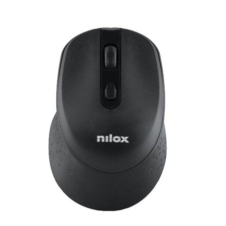 Raton NILOX Ergonómico Wireless Negro (NXMWS101)