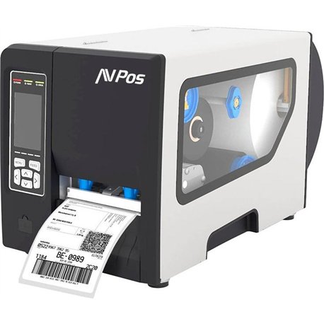 IMPRESORA AVPOS TERMICA INDUSTRIAL ETIQUETAS USB + SERIE + LAN  3YR GAR