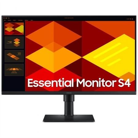MONITOR SAMSUNG ESSENTIAL S4 27 IPS 100HZ MULTIMEDIA ERGONOMICO DP HDMI BLACK