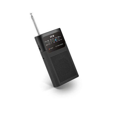 Radio Portátil SPC ICY Max Negra (4588N)