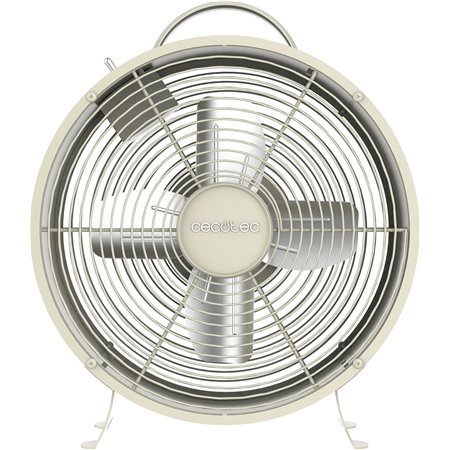 Ventilador sobremesa CECOTEC 400 RetroDesk Beige(08211)