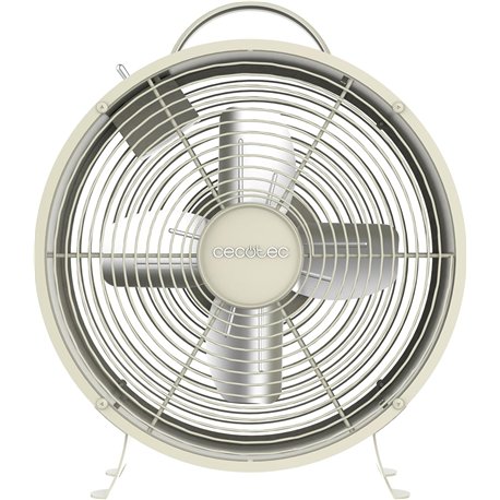 Ventilador sobremesa CECOTEC 400 RetroDesk Beige(08211)