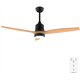 Ventilador techo CECOTEC 5275 Black&LightWood (08555)