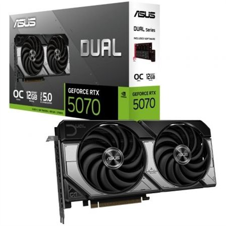 ASUS DUAL-RTX5070-O12G 12Gb GDDR7 (90YV0M17-M0NA00)