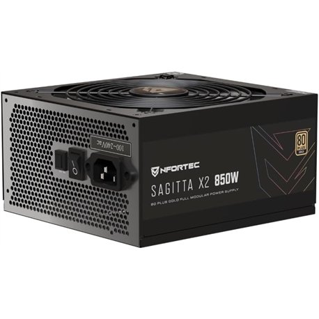 Fuente Nfortec 850W 80+ Gold (NF-PSU-SAGITTAX2-FM-850W)