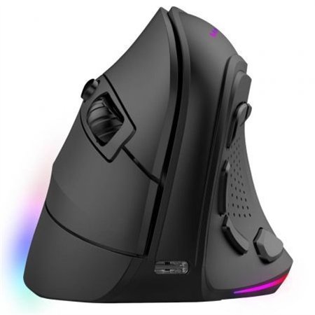 Ratón Vertical Mars Gaming RF BT 8400dpi Negro (MMSK)