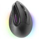 Ratón Vertical Mars Gaming RF BT 8400dpi Negro (MMSK)
