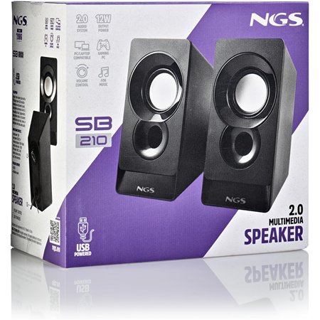 Altavoces NGS 2.0 para Pc 12W Usb (SB210)