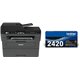 Multif BROTHER Laser A4 B/N USB Fax Negra (MFC-L2710DW)