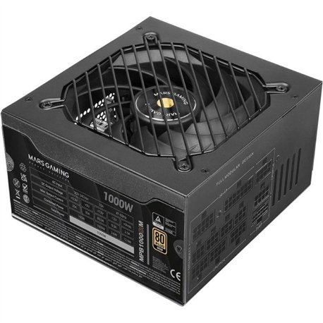 Fuente Mars Gaming ATX 1000W 80+ Bronze (MPB1000SI)