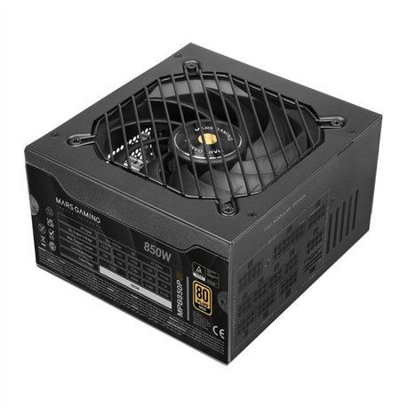 Fuente Mars Gaming ATX 850W 80+ Gold Negra (MPB850PSI)
