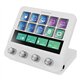Control Deck Mars Gaming LCD 10 Teclas Blanco (MSDPROW)