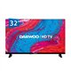 TELEVISOR DAEWOO 32 LED HD USB SMART TV  WIFI BLUETOOTH