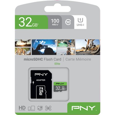 PNY Elite Micro SDHC 32Gb Clase 10 (P-SDU32GU185GW-GE)