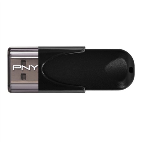 Pendrive PNY 64Gb USB-A 2.0 Negro (FD64GATT4-EF)