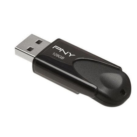 Pendrive PNY 128Gb USB-A 2.0 Negro (FD128ATT4-EF)