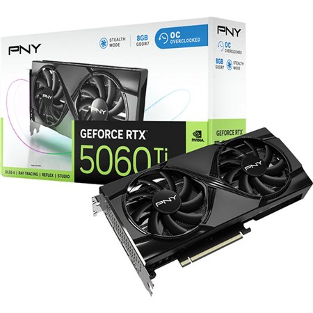 PNY GeForce RTX 5060 Ti OC 8Gb (VCG5060T8DFXPB1-O)