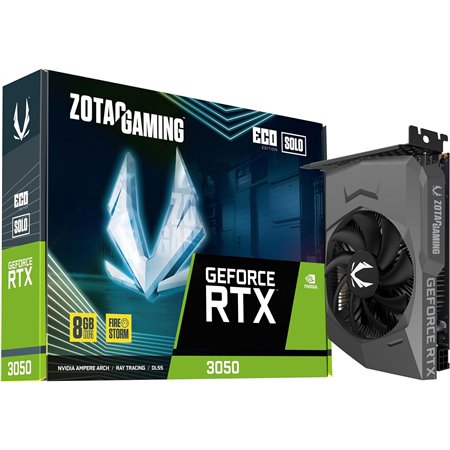 Zotac GAMING GeForce RTX 3050 Eco Solo NVIDIA 8 GB GDDR6