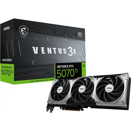 MSI RTX5070 Ti 16G VENTUS 3X OC 16Gb (912-V531-083)