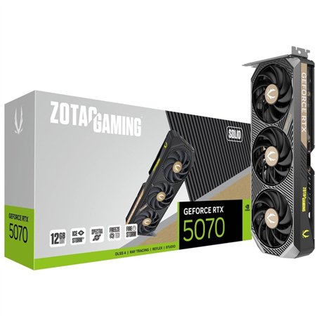 Zotac GAMING GeForce RTX 5070 SOLID NVIDIA 12 GB GDDR7