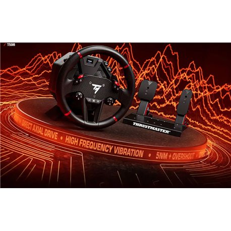 Volante+Pedales Thrustmaster T598 PS5/PS4/PC (4160853)