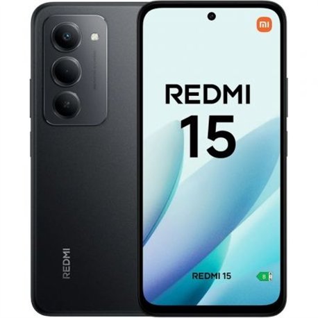 Smartphone XIAOMI Redmi 15 6.9" 6Gb 128Gb 4G Negro