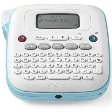 Rotuladora BROTHER Color 180dpi Azul/Blanco (PT-N20)