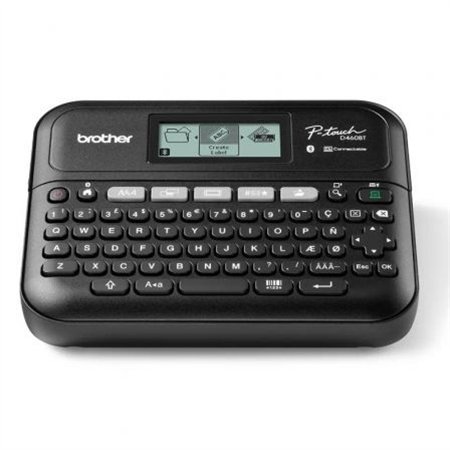 Rotuladora BROTHER LCD USB/BT Negra (PT-D460BTVP)