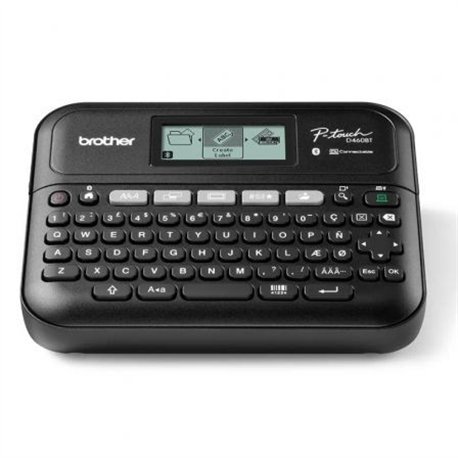 Rotuladora BROTHER LCD USB/BT Negra (PT-D460BTVP)
