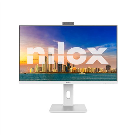 Monitor NILOX 27" FHD HDMI WebCam Blanco (NXM27RWEB02W)