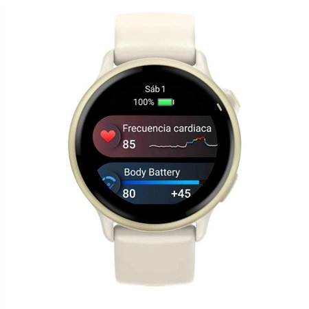 Smartwatch Garmin Vívoactive 6 Oro lunar (010-02985-01)