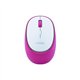 Ratón NILOX Dual-Wireless Blanco/Rosa (NXMDWS104)