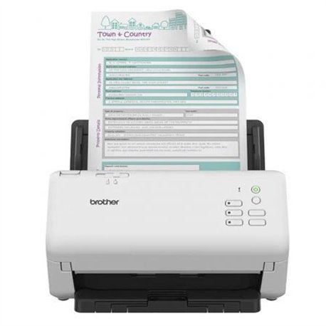 Escáner BROTHER A4 ADF USB 2.0 Ethernet (ADS-4300NRE1)