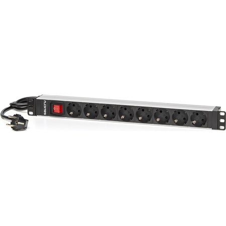 PDU TIPO REGLETA SALICRU DE 8 TOMAS SCH/SCH CON INTERRUPTOR