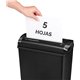 Destructora Fellowes P-25S 11L 3 Min Negra (4701001)