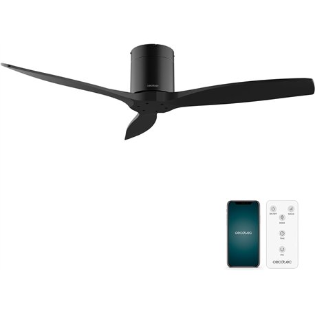 Ventilador Techo CECOTEC 5500 Aqua Black&Black (08511)