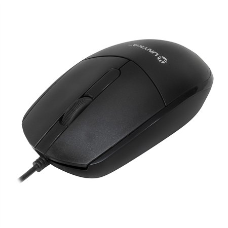 Ratón Unyka UKA128 Usb Óptico 1200dpi Negro(UK50549)