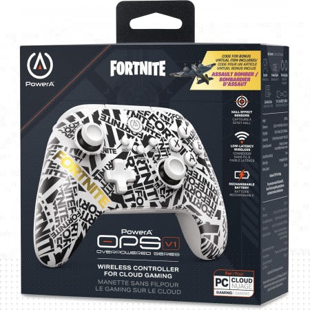 Mando PowerA PC/Cloud Gaming WRLS-Fornite (PCGP0371-0