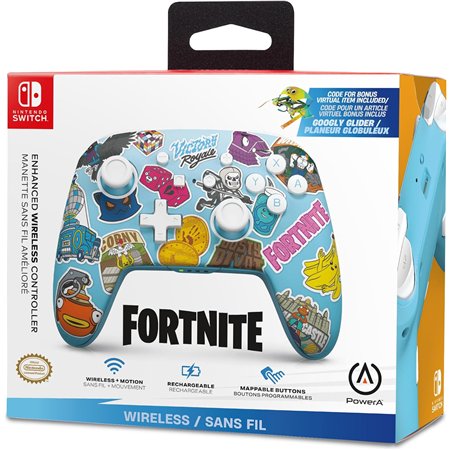Mando PowerA Fornite BT Nintendo Switch (NSGP0290-01)