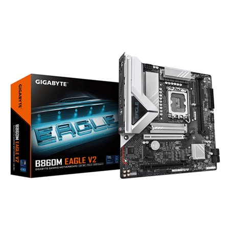 GIGABYTE B860M EAGLE V2: (1851) 2DDR5 HDMI DP Usb-C