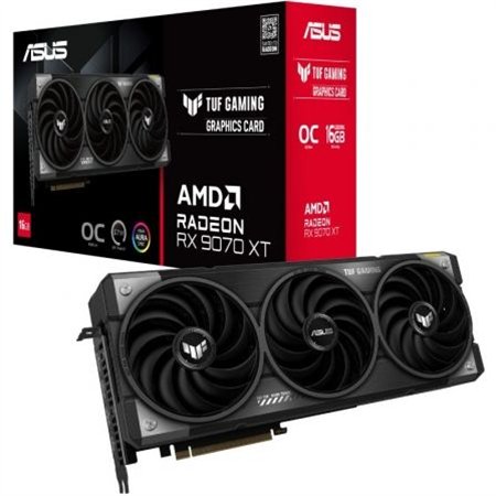 ASUS TUF Gaming TUF-RX9070XT-O16G-GAMING AMD Radeon RX 9070 XT 16 GB GDDR6