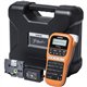 Rotuladora Térmica BROTHER Negra/Naranja (PT-E110VP)