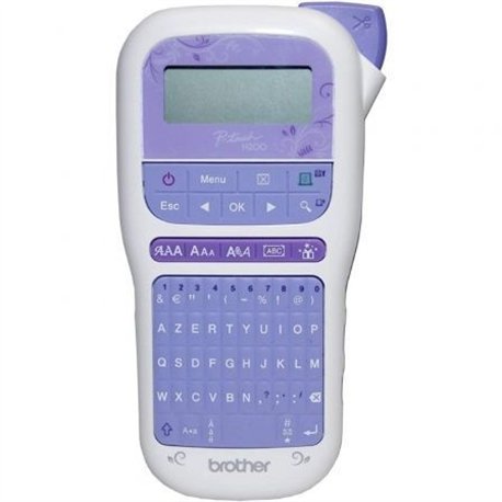 Rotuladora Electrónica BROTHER Azul/Blanca (PTH200TA1)