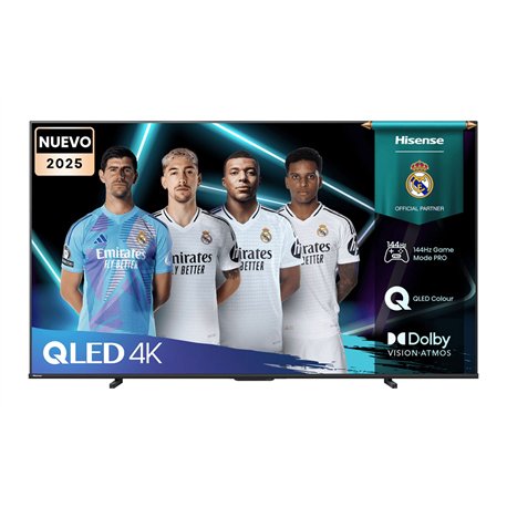 TV Hisense 85" E7Q QLED 4K WiFi Smart TV Negro (85E7Q)