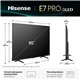 TV Hisense 85" E7Q QLED 4K WiFi Smart TV Negro (85E7Q)